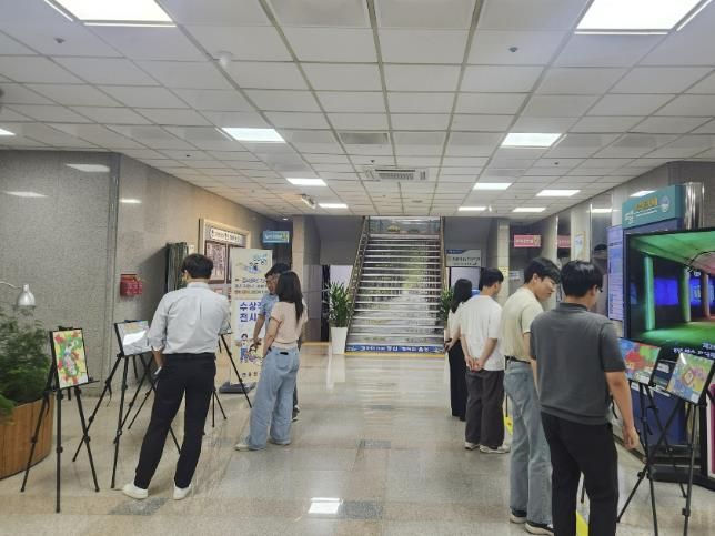 음성군, 전국 어린이 그림그리기 대회 수상작 전시