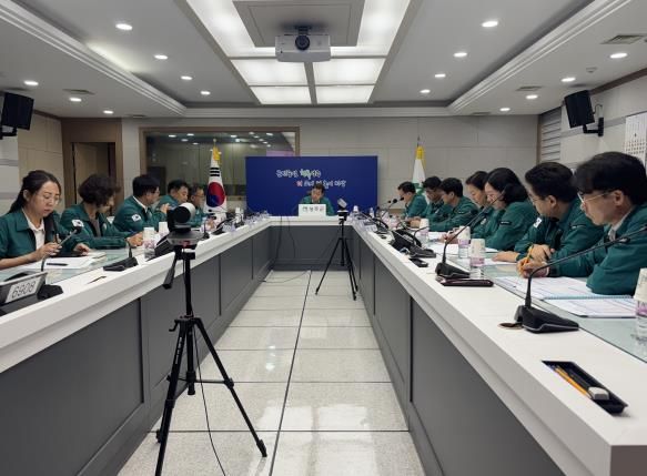 성주군, 2025년 폭염재난 대응태세 긴급 점검회의 개최
