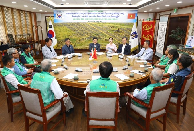 후에시 새마을지도자 방문