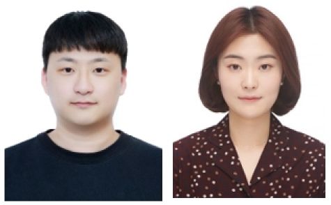 경상국립대학교 나노신소재융합공학과 장혜성 학생, 류경희 교수(왼쪽부터)