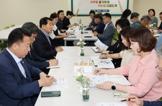 양산시, 구내식당 조식 시식회 개최