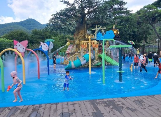 함안군, 입곡 온그대로 숲속 어린이 물놀이장 5일 개장