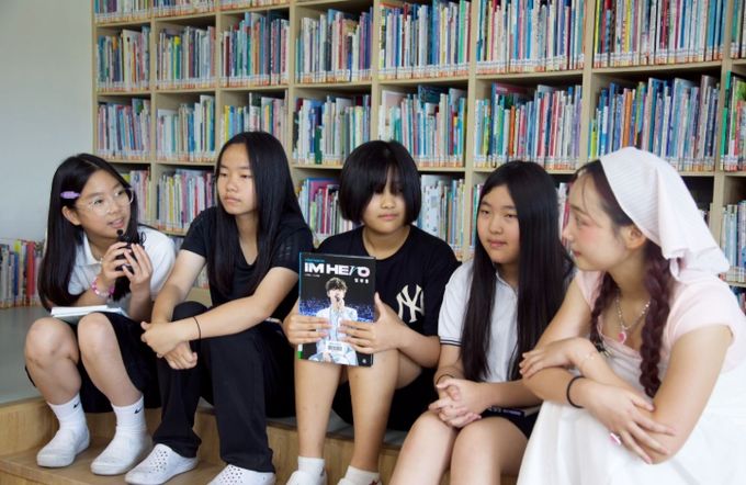 창원특례시,‘고민 파세요~ 고민팔이 소녀’대산초에서 첫 촬영 진행