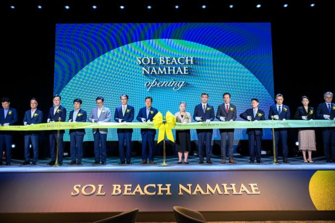 ‘쏠비치 남해’개장…“남해 관광 새역사 시작됐다”