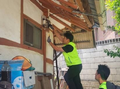 김천시시설관리공단, 사회적 약자 대상 기술봉사 제공