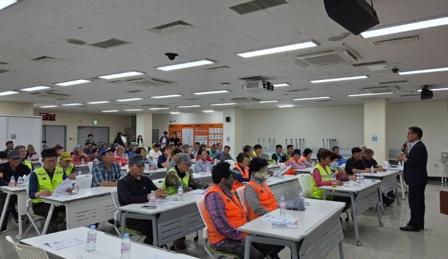 폭염대비 현장 근로자 온열질환 예방 교육