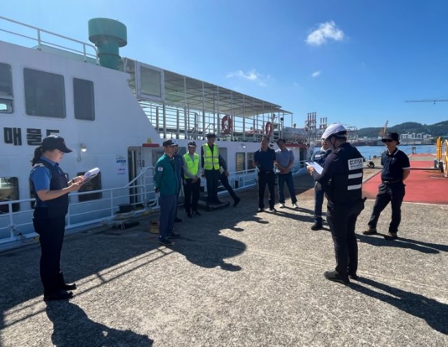 하계휴가철 대비 여객선 특별점검