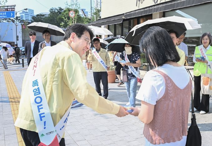 대구광역시 폭염 극복 캠페인 전 지역에서 펼쳐