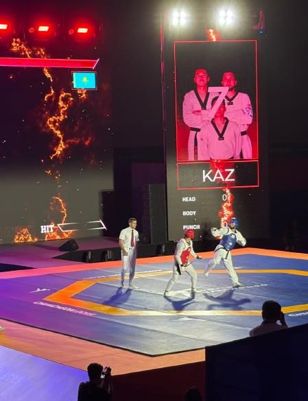 고흥군청 이경학 선수, 2025 춘천세계태권도대회 단체전 3인조 준우승