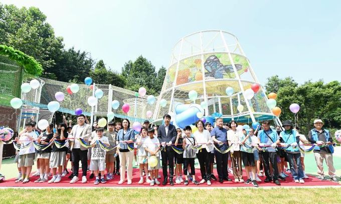 부평구, ‘인천나비공원 어린이 모험 숲’조성 …시범 운영 후 이번 달 말 정식 개방.
