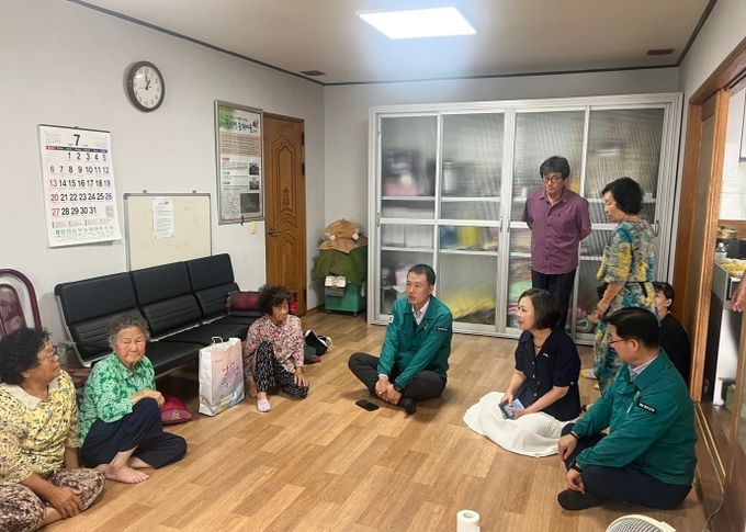 합천군, 폭염 대비 무더위쉼터 관리실태 점검실시