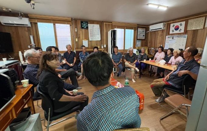 양산시 상북면, 경로당 폭염대응 현장점검