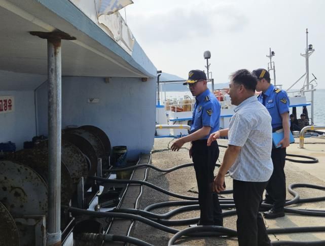 완도해경 지휘관, 해양오염 취약개소 선제적 현장 점검 실시