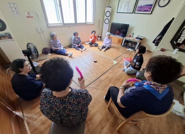 통영시 폭염에도 안심! 어르신 장애인 돌봄 강화 1(경로당 무더위쉼터)