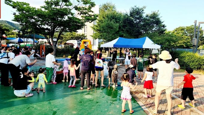의령군 공동육아나눔터 ‘여름 물놀이’ 프로그램