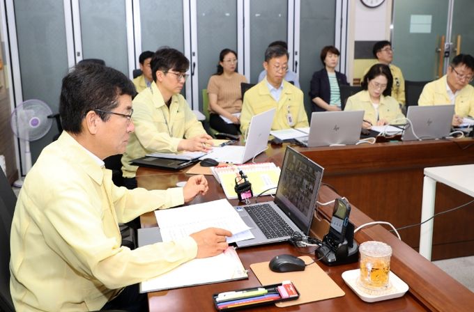 폭염 지속에 따른 학생ㆍ교직원 안전관리 영상회의