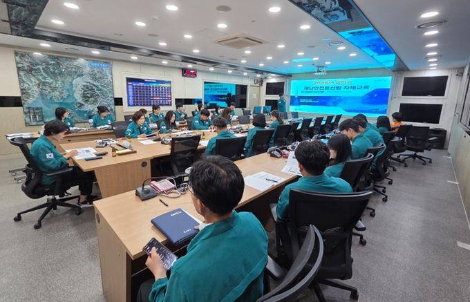 사천시, ‘25년 상반기 재난안전통신망(PS-LTE) 자체 교육