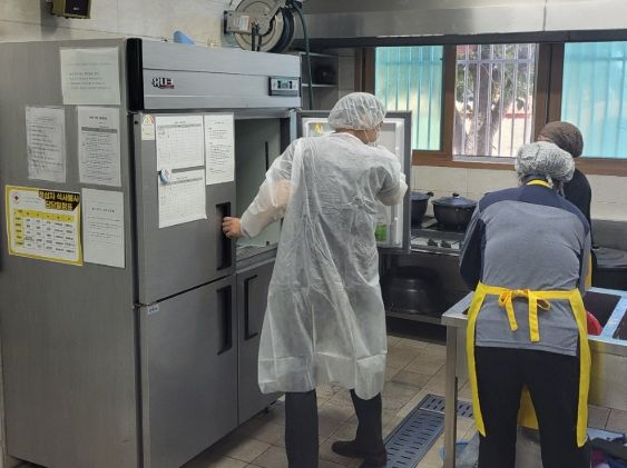 사천시, 무료경로식당 하절기 위생점검 실시