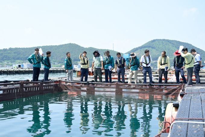 변광용 거제시장, 고수온·적조 대비 현장 점검