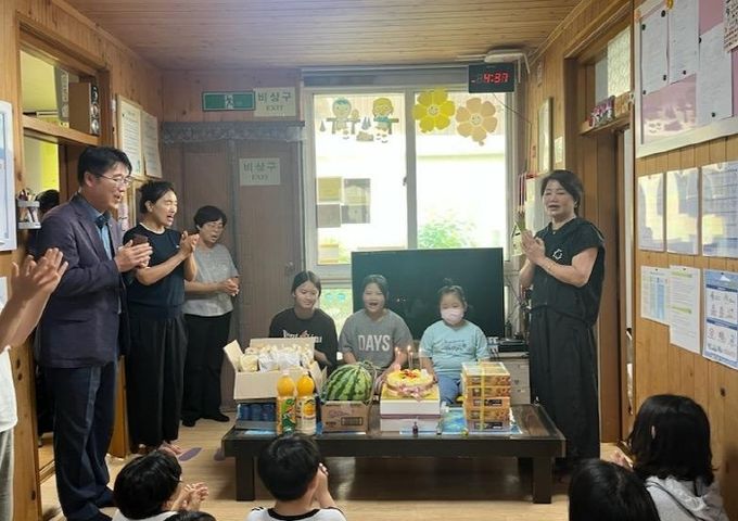 합천 정심회, 야로지역아동센터 아동들과 따뜻한 생일잔치 개최