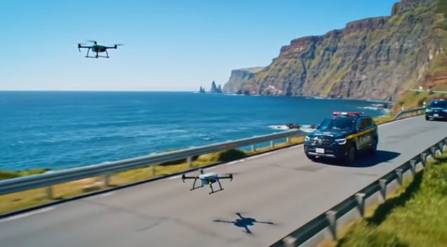 인공지능 기반의 스마트 치안 드론 시스템