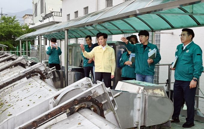 밀양시, 집중호우 대비 방재시설 및 재해취약지 현장 점검