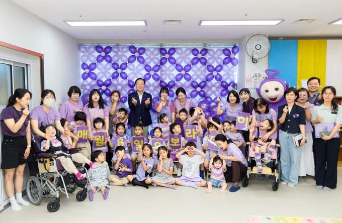 통영시, 관심이 만드는 변화 ‘보라데이’ 캠페인 활동