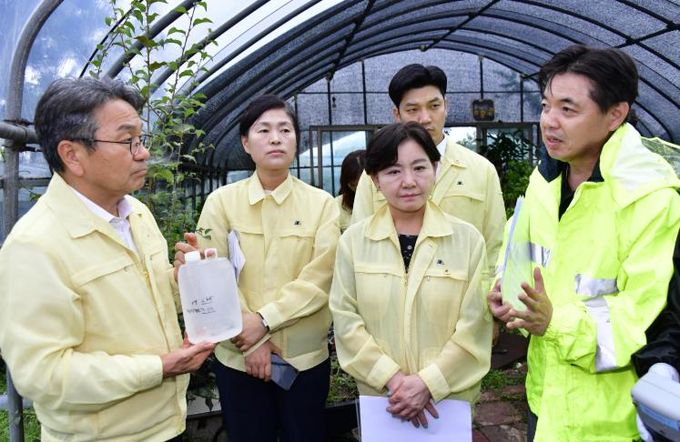 광주광역시의회 환경복지위원회, 하남산단 지하수 관련 긴급 현장방문 실시