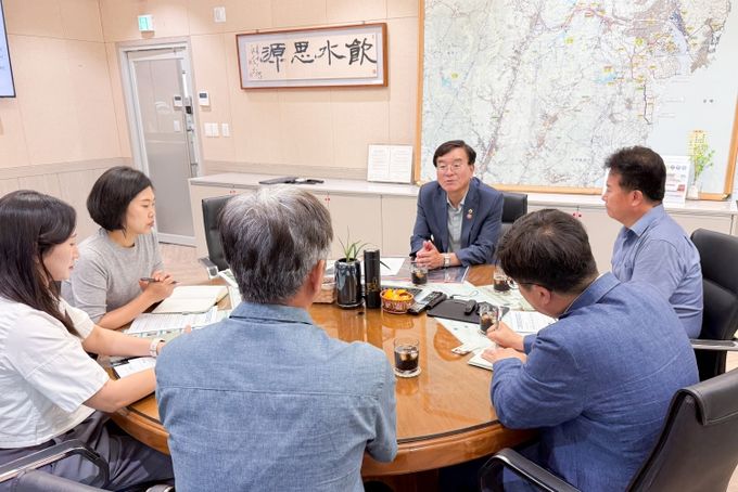 홍성우 의원 대곡댐 친수공간 조성 간담회