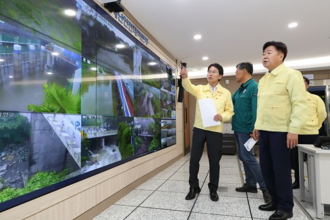 오영훈 제주지사, 현장 상황 점검