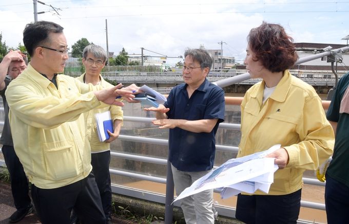 강기정 광주광역시장, 침수피해 재발방지 대책 마련 분주