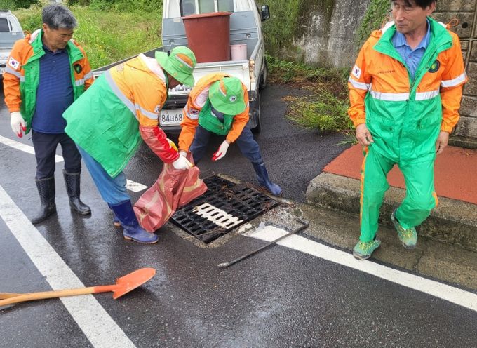 호우 대비 배수로 점검 등 예찰 활동
