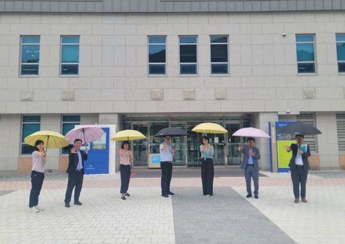 여름철 폭염‧호우 대비 ‘안전우산’ 비치