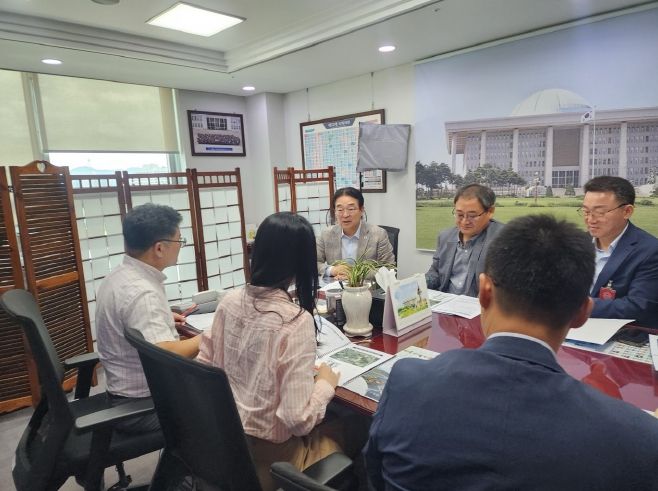 옥천군, 국회방문 정부예산 확보 총력