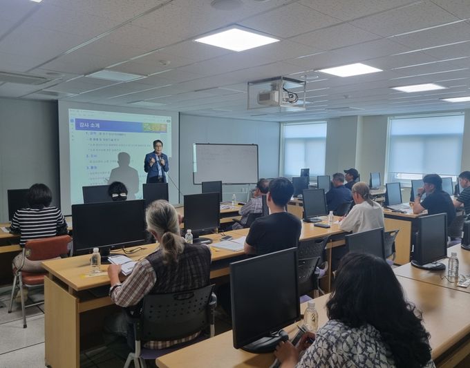 고성군, 논 콩 재배기술 교육 실시