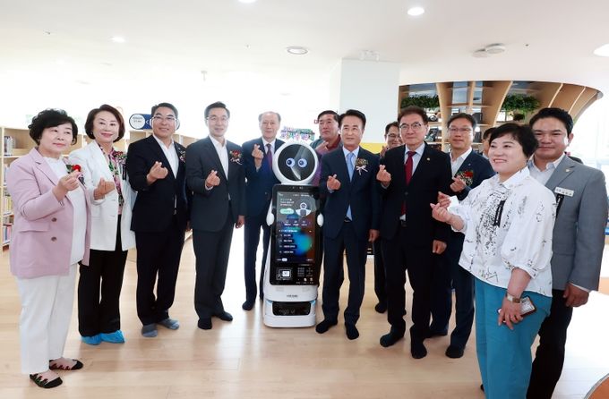 사천시립도서관 개관식