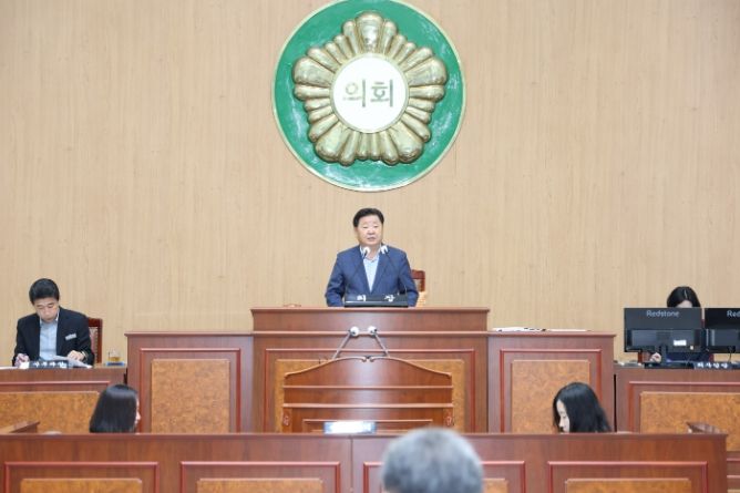 고성군의회, 제303회 임시회 폐회