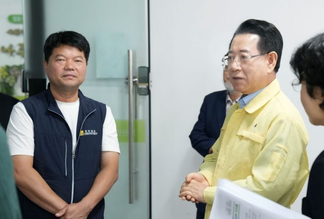 김영록 전남도지사 나주 이주노동자 인권침해 피해자 위로