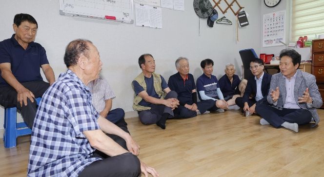 경로당 무더위쉼터 현장 점검