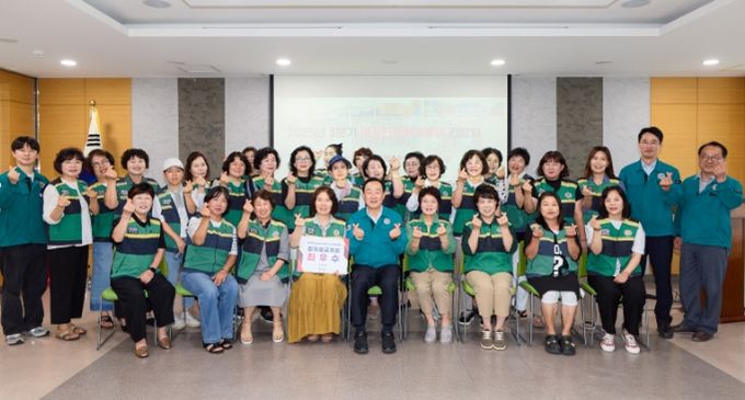 통영시, 3분기 여성민방위기동대 간담회 개최