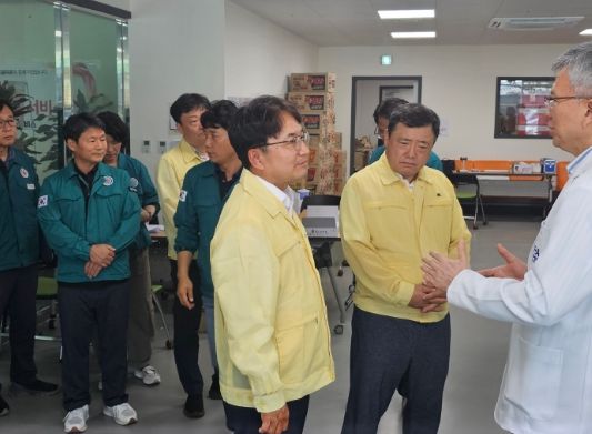 행안부 재난안전관리본부장 산청 피해현장 방문