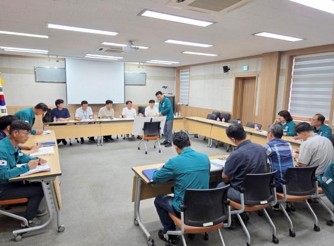 함양군 집중호우 피해지역 중앙합동 조사 실시