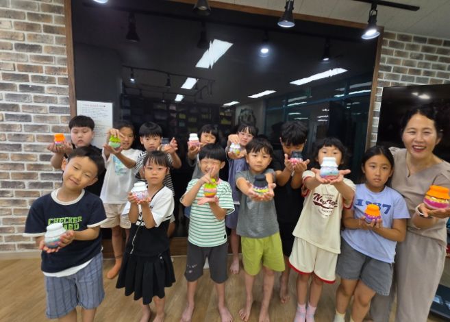 『소망병 만들기 푸드테라피 프로그램』진행