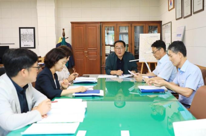 함양군, 시군 주요업무 합동평가 성과 향상 대책 보고회 개최