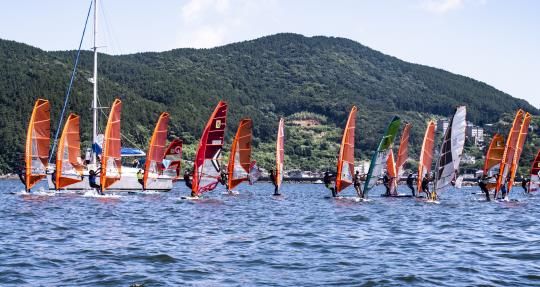 제28회 거제시장기 전국윈드서핑대회 성료