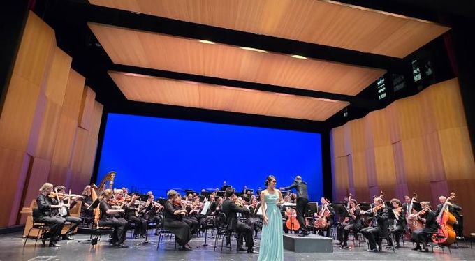 독일 카를스루에 국립극장에서 공연하는 소프라노 우은빈(2024 오디션 통해 선발)