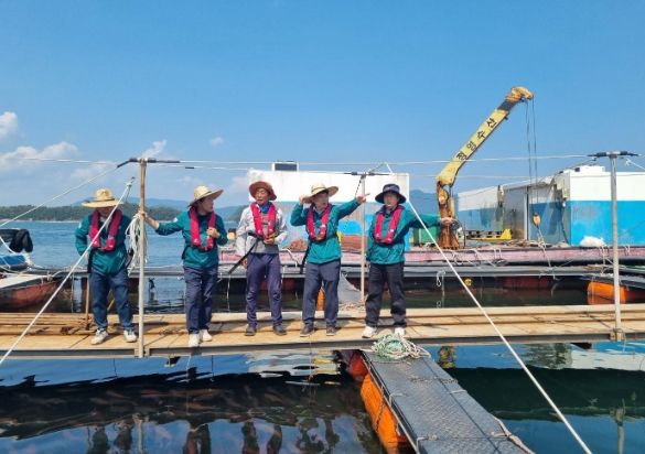 고수온 주의보 확대