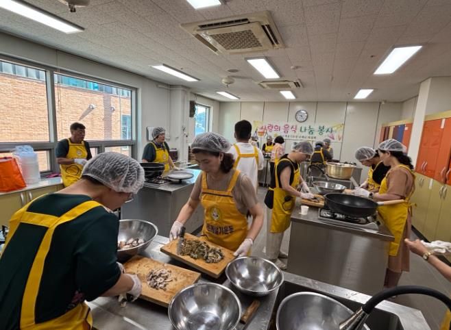 바르게살기운동 남해군협의회 여성회, 사랑의 음식 나눔