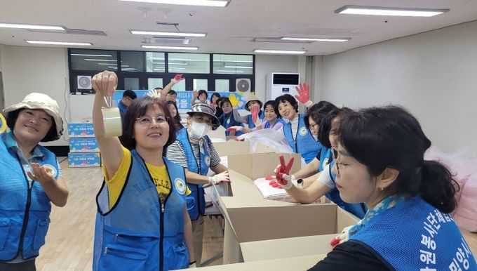 밀양시자원봉사센터, ‘희망여름 착!착!착! 키트’로 시원한 나눔 실천