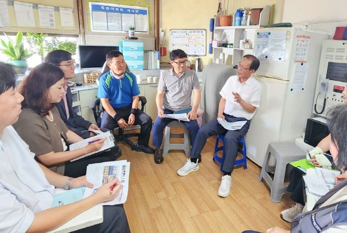 강대길 의원, 남목 마을공동체 사업 활성화 주민 현장 간담회